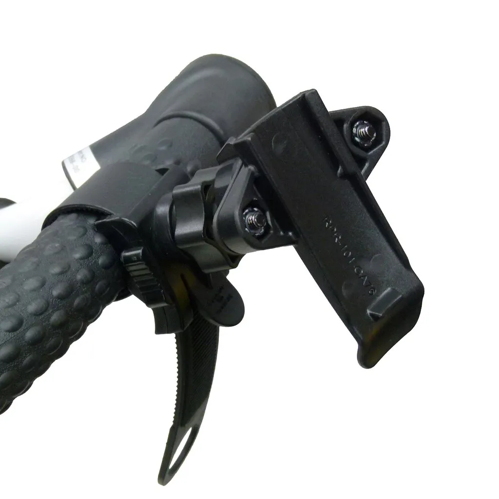 Golf Handlebar Strap Mount with & Dedicated Cradle for Garmin Rino 610 - 650 - 655 - 700 - 750 - 755 (sku 48963)