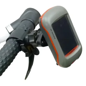 Golf Handlebar Strap Mount with & Dedicated Cradle for Garmin Rino 610 - 650 - 655 - 700 - 750 - 755 (sku 48963)