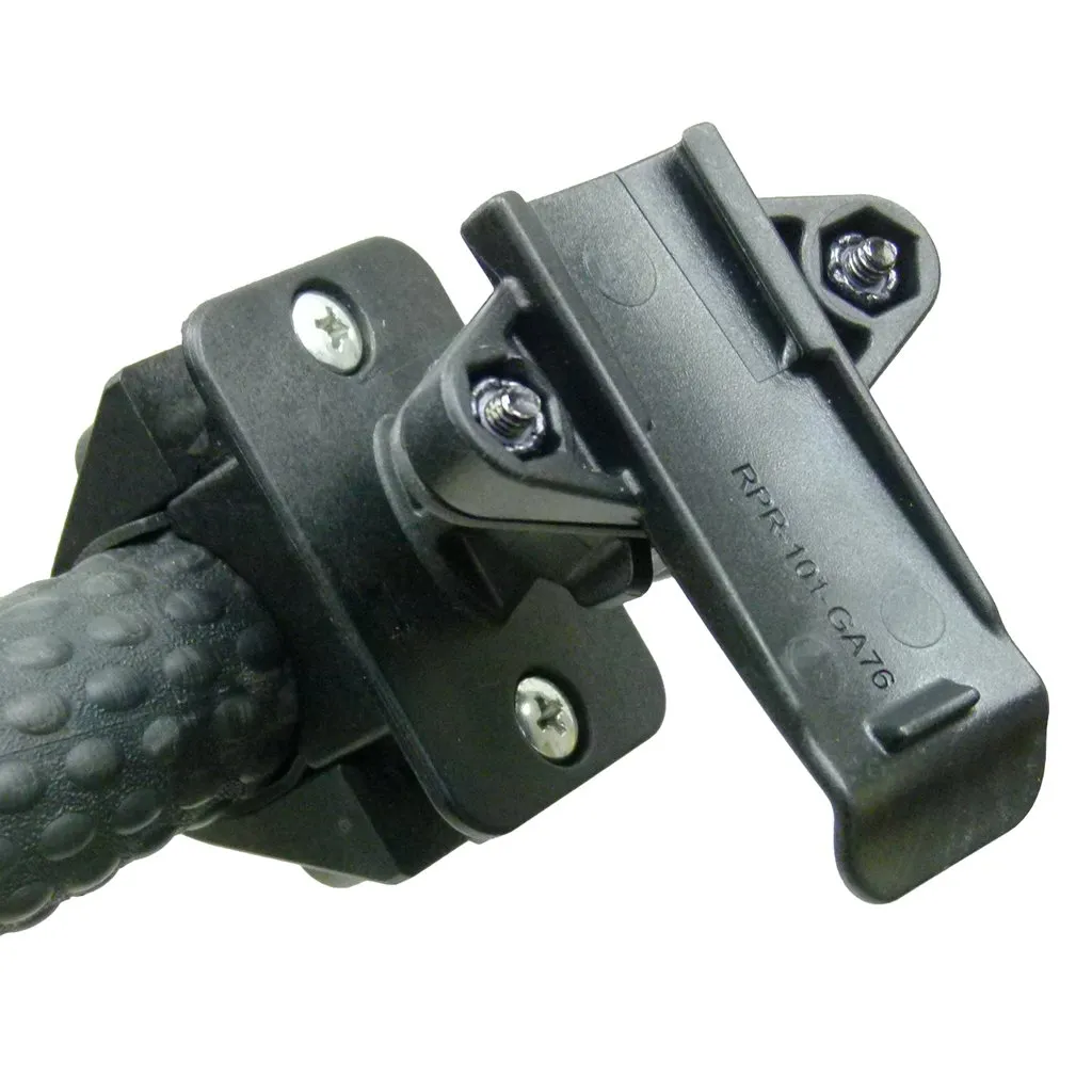 Golf Trolley Handlebar Mount & Dedicated Cradle for Garmin Rino Devices (sku 50088)
