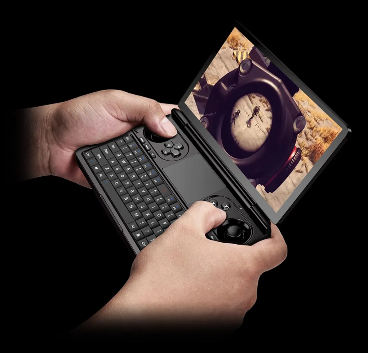 GPD WIN Mini Handheld Game Console, 7" Touchscreen Gaming PC Mini Laptop Gamepad UMPC Win11 [AMD Ryzen 7 8840U 16GB RAM/1TB M.2 NVMe SSD]