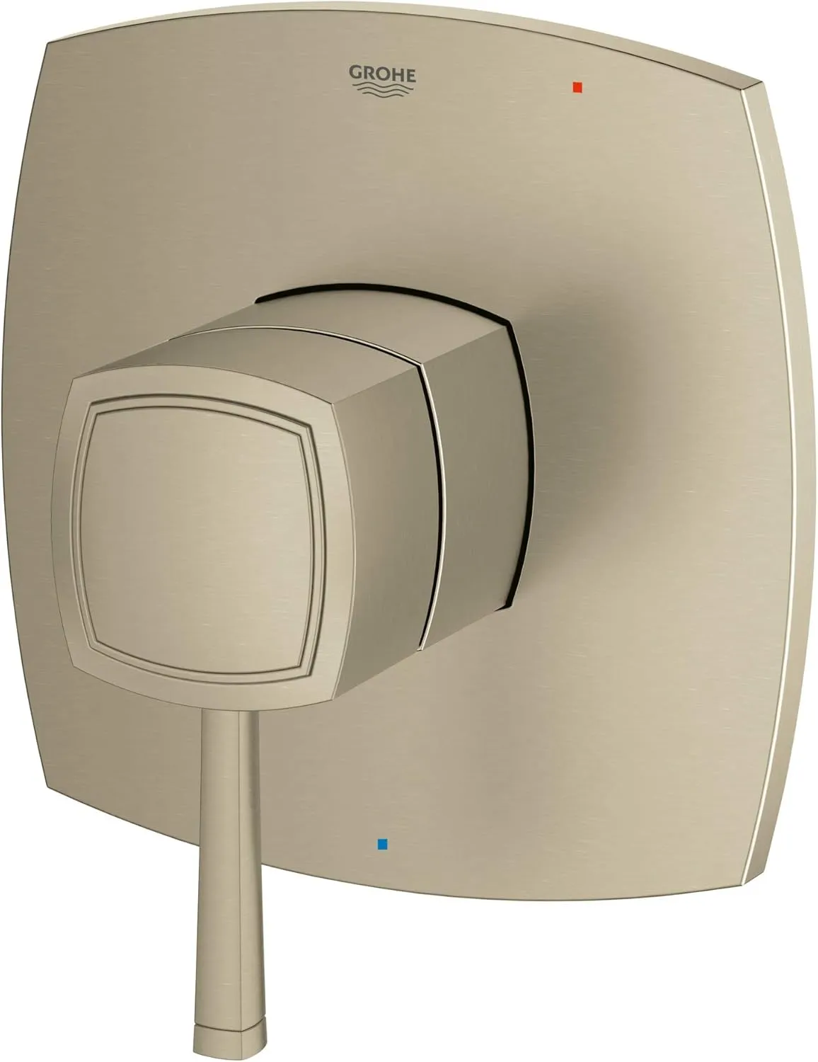 Grandera Pressure Balance Valve Trim with Cartridge, Brushed Nickel InfinityFinish