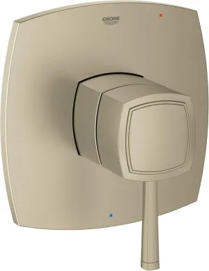 Grandera Pressure Balance Valve Trim with Cartridge, Brushed Nickel InfinityFinish