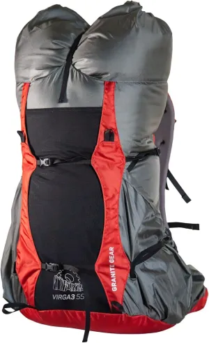 Granite Gear Virga3 55L - Flint/Bright Red Regular Torso