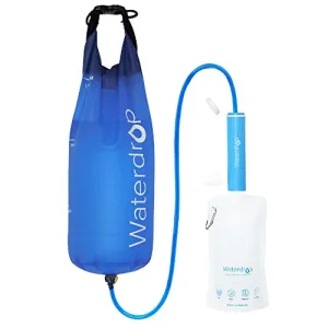 Gravity Water Filter Straw,Camping Water Filtration System, Water Purifier Survival