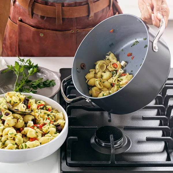 Greenpan - Valencia Pro Nonstick Stockpot, 5.5 Quart