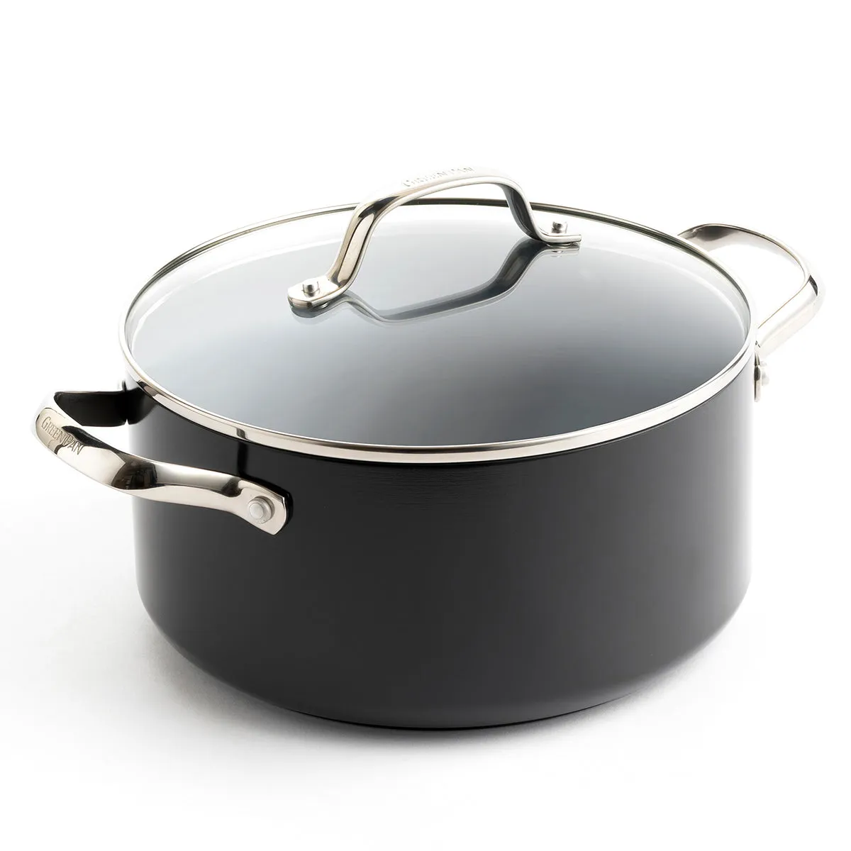 Greenpan - Valencia Pro Nonstick Stockpot, 5.5 Quart