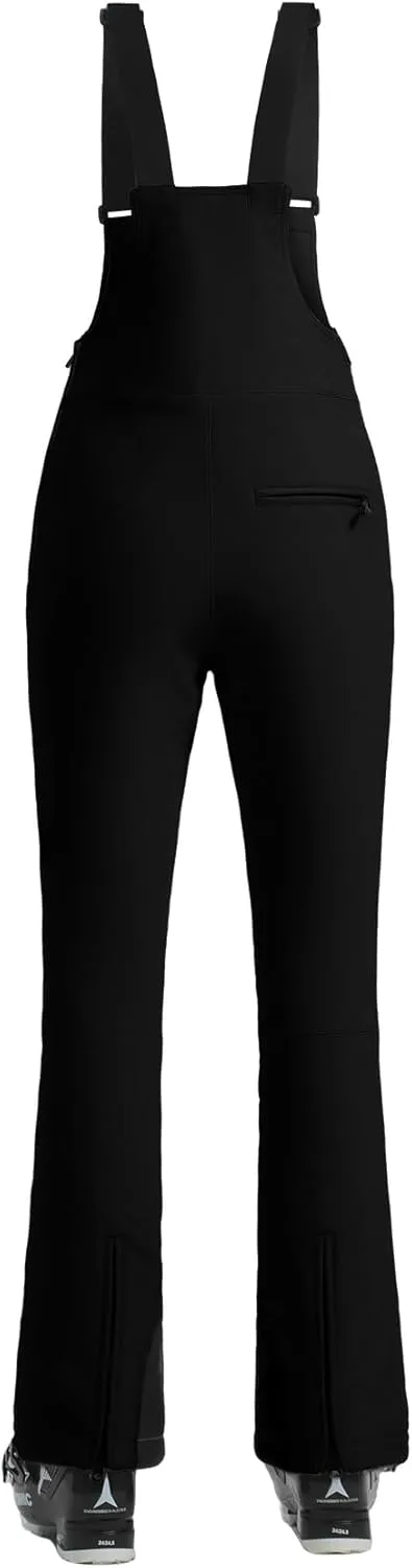 GSOU SNOW Womens Ski Bibs Snow Pants Snowboard Slim Overalls Insulated Waterproof Windproof Warm Winter