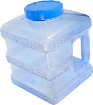 HANABASS Water Storage Container Portable Water Jug for Camping Large Capacity Tank for Outdoor Activities for Hiking Travel Bbq and Emergency Use