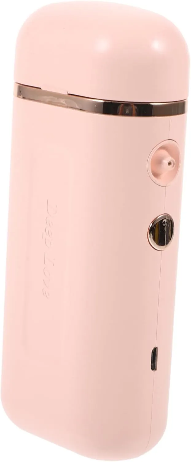 Handheld Facial Mister for Quick Hydration Portable Facial Steamer Fine Mist Spray for Routine Design for Moisturizing