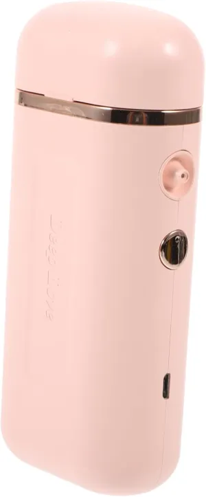 Handheld Facial Mister for Quick Hydration Portable Facial Steamer Fine Mist Spray for Routine Design for Moisturizing