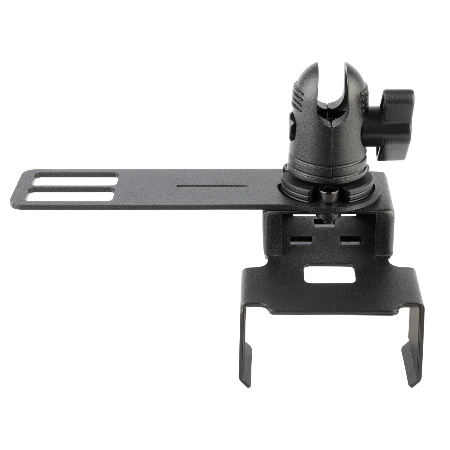 Handheld Radio   Mic Combo Holder with 20mm Connector End Nubby Edition