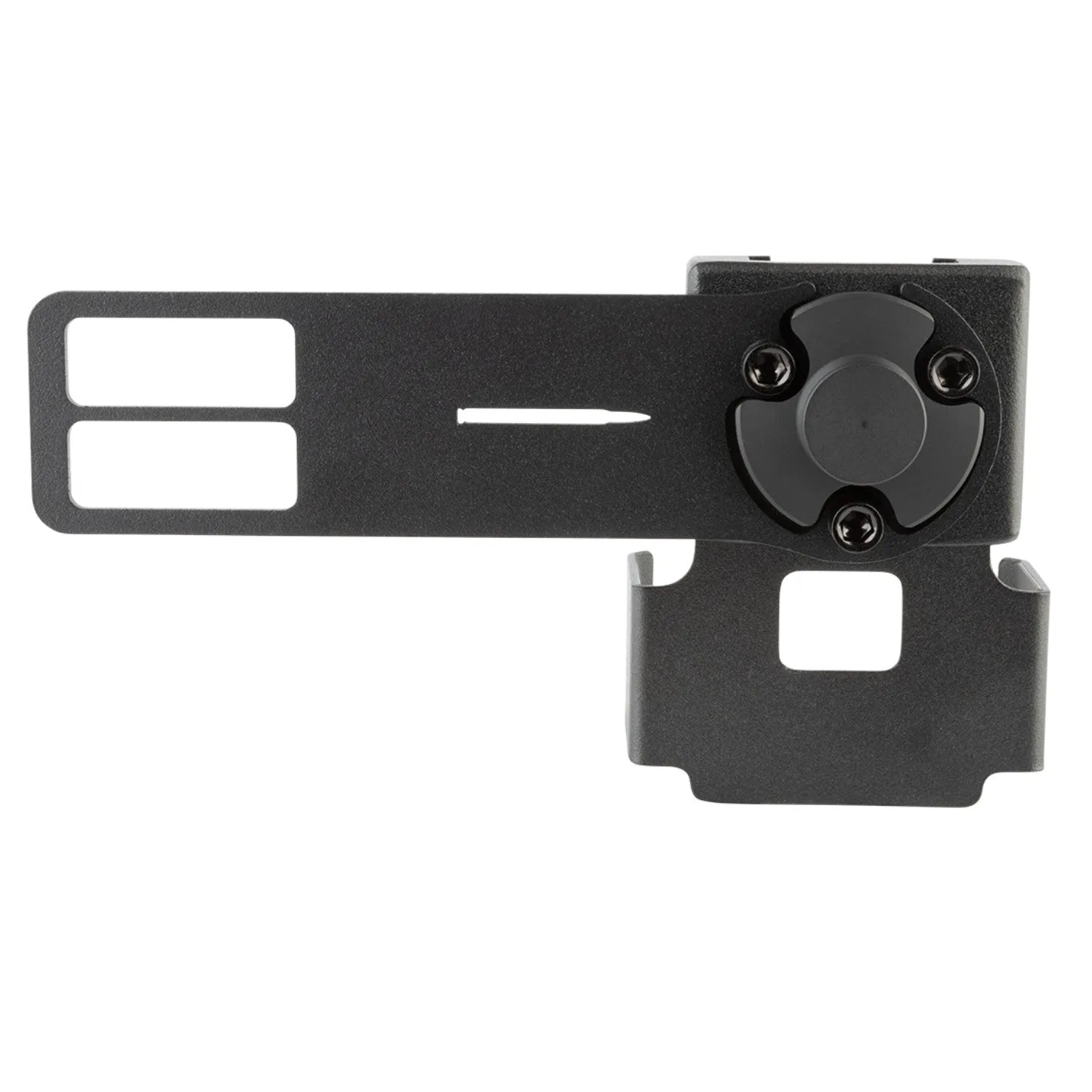 Handheld Radio   Mic Combo Holder with 20mm Connector End Nubby Edition