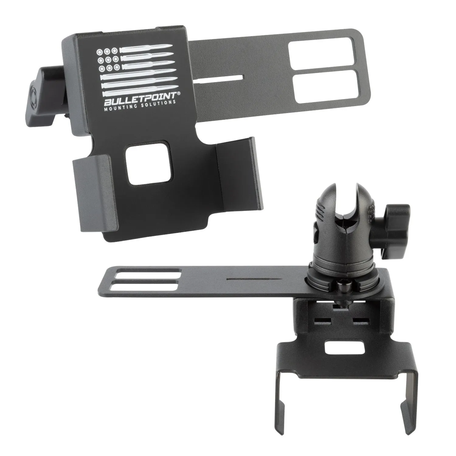 Handheld Radio   Mic Combo Holder with 20mm Connector End Nubby Edition