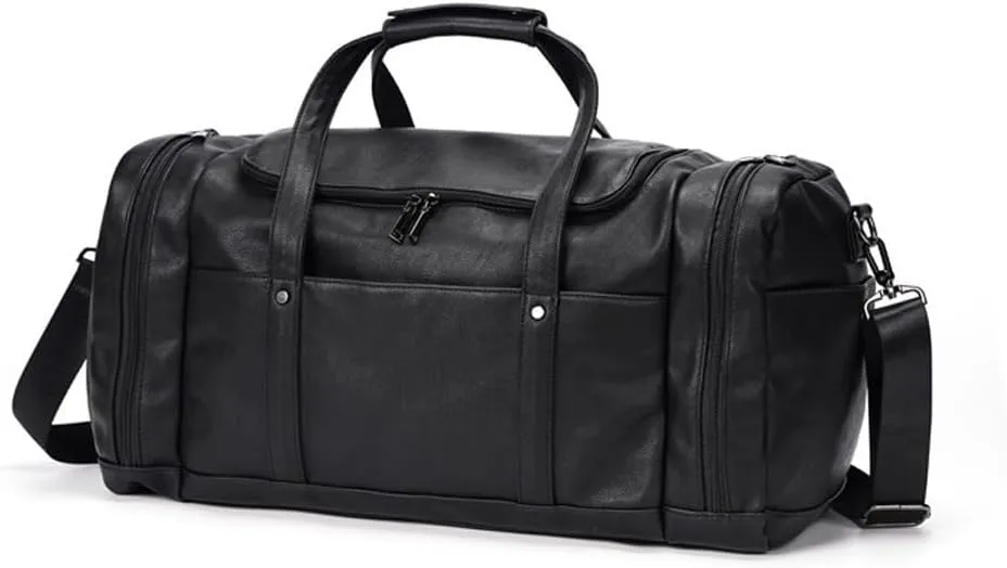 HBJWOV Travel Duffel Bag for Men, Waterproof Duffel Bag for Overnight Weekender Gym Bag with