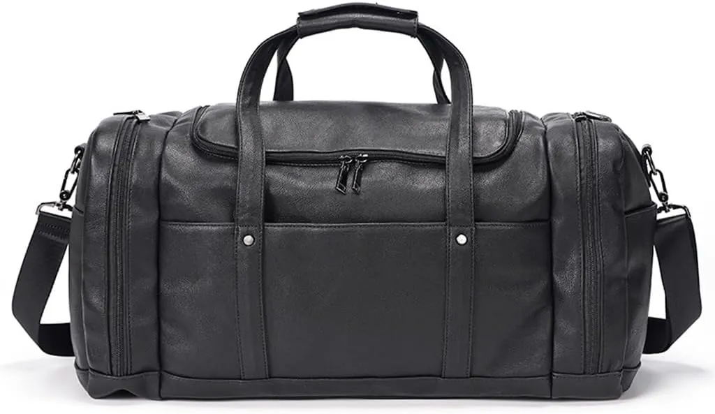 HBJWOV Travel Duffel Bag for Men, Waterproof Duffel Bag for Overnight Weekender Gym Bag with