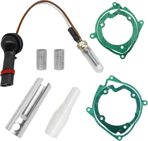 Heater Glow Plug Repair Kit Compatible with Espar Airtronic Eberspacher Replace# 252069100102 252069010003 252069060001 252069011300 Parking Heater Maintenance Kit 2KW D2 D4 D4S 12V