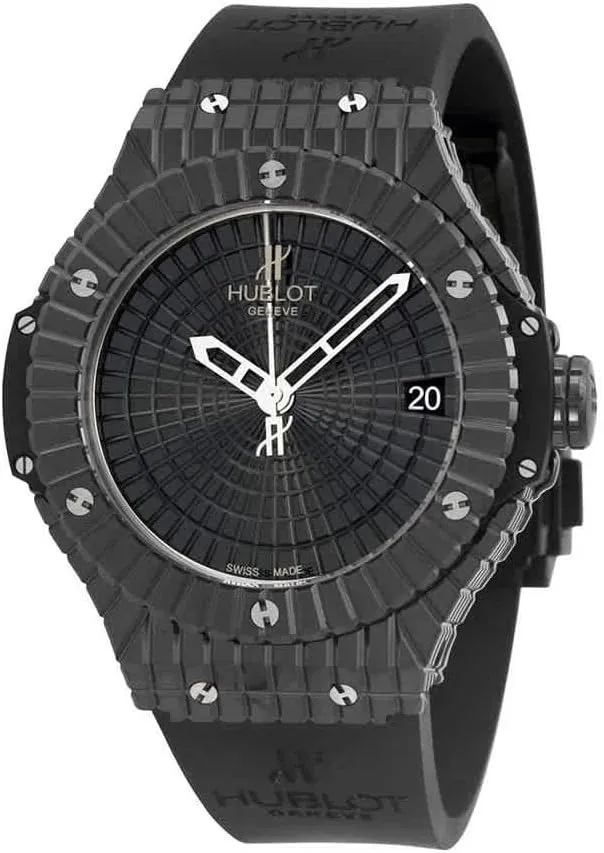 Hublot Big Bang Caviar Black Dial Automatic Mens Watch 346.CX.1800.RX