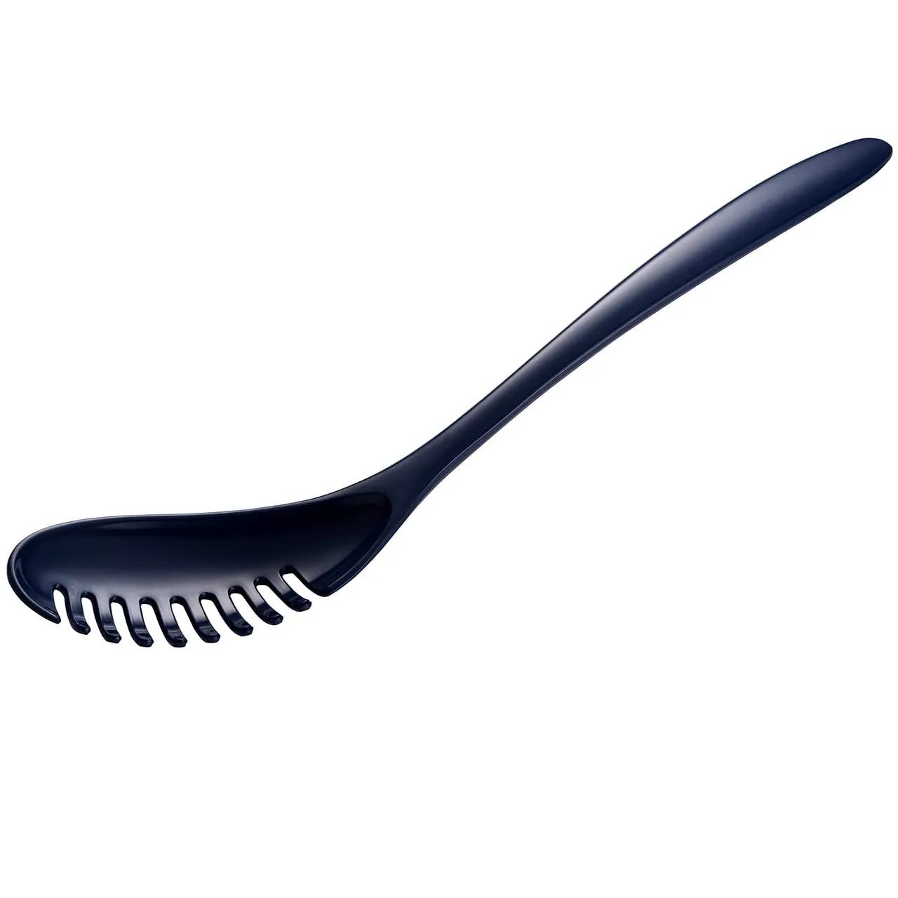 Hutzler 12-Inch Melamine Pasta Server, Spaghetti Fork & Strainer