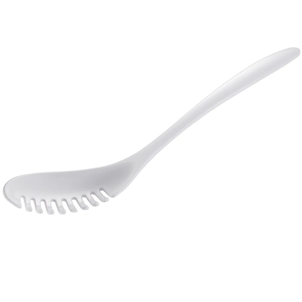 Hutzler 12-Inch Melamine Pasta Server, Spaghetti Fork & Strainer