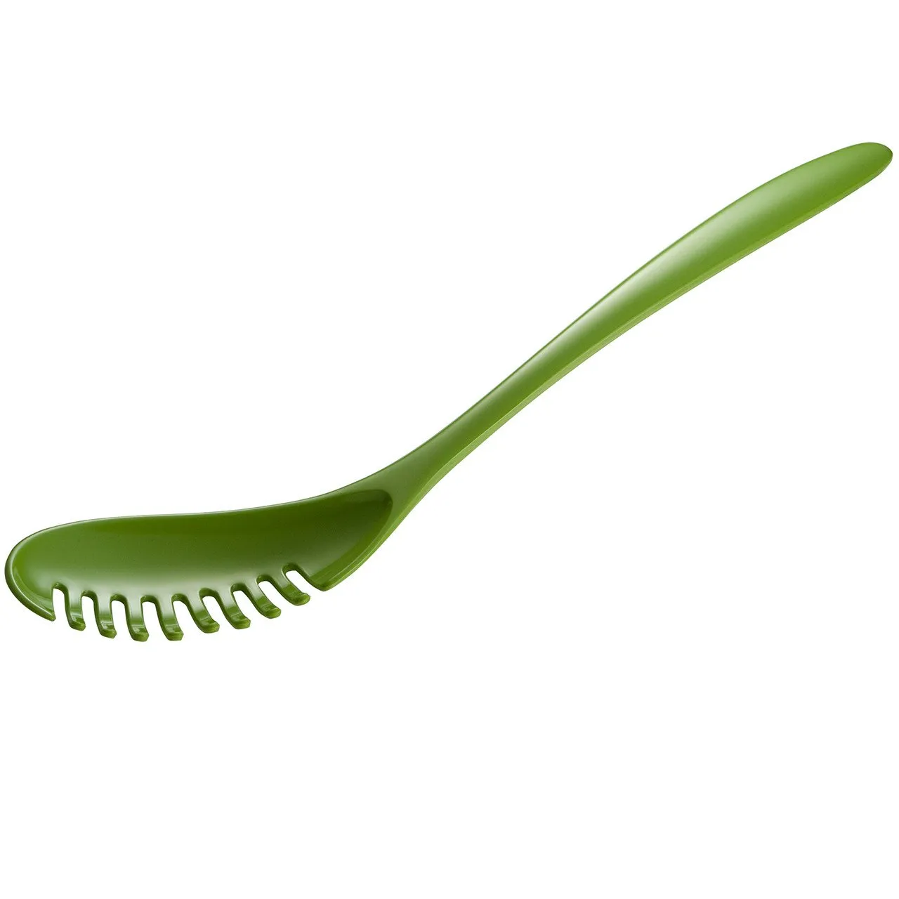 Hutzler 12-Inch Melamine Pasta Server, Spaghetti Fork & Strainer