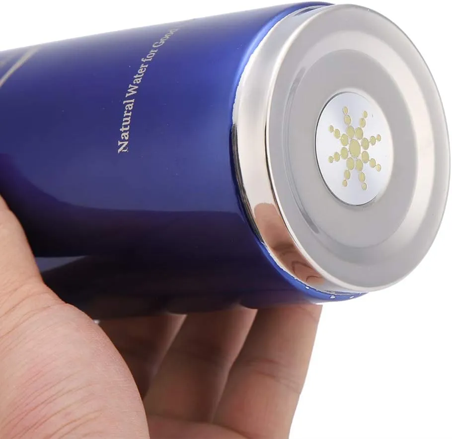 Hydrated Water Bottle, Water Generator Energy Water Bottle Portable Nano Balance Bottle Nano Cup Nano Energy Bottle Smart Water Bottle for Outdoor Gym Fitness (Blue)