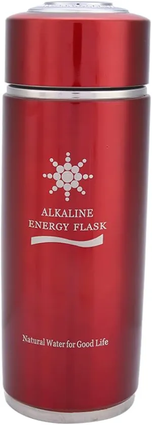 Hydrated Water Bottle, Water Generator Energy Water Bottle Portable Nano Balance Bottle Nano Cup Nano Energy Bottle Smart Water Bottle for Outdoor Gym Fitness (Red)