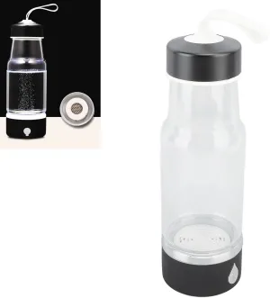 Hydrogen Rich Water Bottle 1000mAh Rechargeable 420ml PEM Technology Portable Hydrogen Water Generator for Daily Use