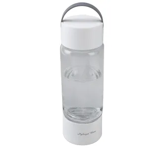 Hydrogen Rich Water Bottle 380ml Portable Ion Membrane Cup for Home with Fitness Office Travel, electrodes, 1500ppb