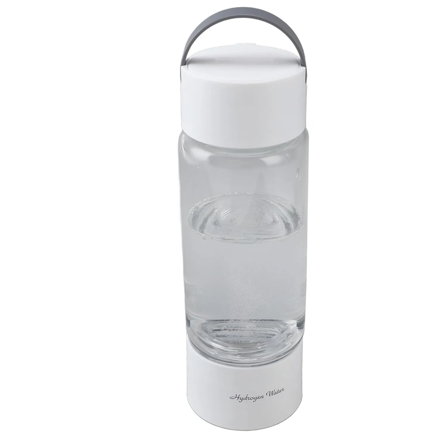Hydrogen Rich Water Bottle 380ml Portable Ion Membrane Cup for Home with Fitness Office Travel, electrodes, 1500ppb