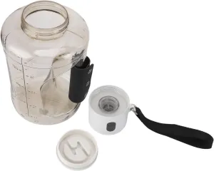 Hydrogen Water Bottle, 1.5L Capacity 5W Sports Water Bottle for Gym for Travel