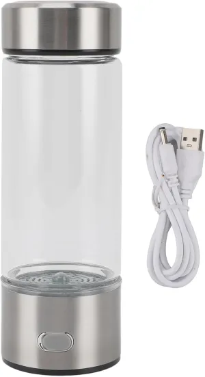 Hydrogen Water Bottle, Portable Hydrogen Water Generator Ionizer Machine Cup for Travel
