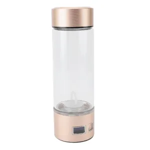 Hydrogen Water Bottle Rechargeable 4000PPB 450ml PEM Technology Portable Hydrogen Water Generator