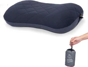 iClimb Ultralight Compact Camping Pillow with Removable Cover Inflatable Travel Air Pillow (Grey)