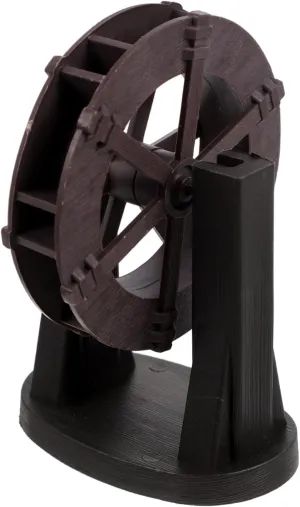 IMIKEYA Rotating Water Wheel for Chinese Fountain Mini Water Wheel Decor Resin Ornament Home Decor Accessory for Fish Tank Random Style