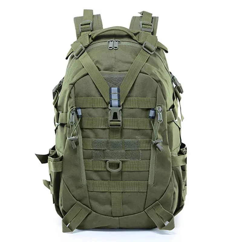 INOXTO 35L Military Tactical Backpack – Waterproof MOLLE Rucksack for Camping and Hiking