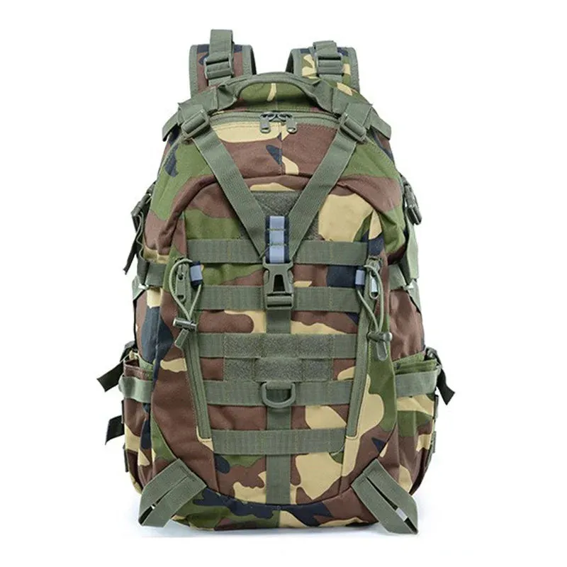 INOXTO 35L Military Tactical Backpack – Waterproof MOLLE Rucksack for Camping and Hiking