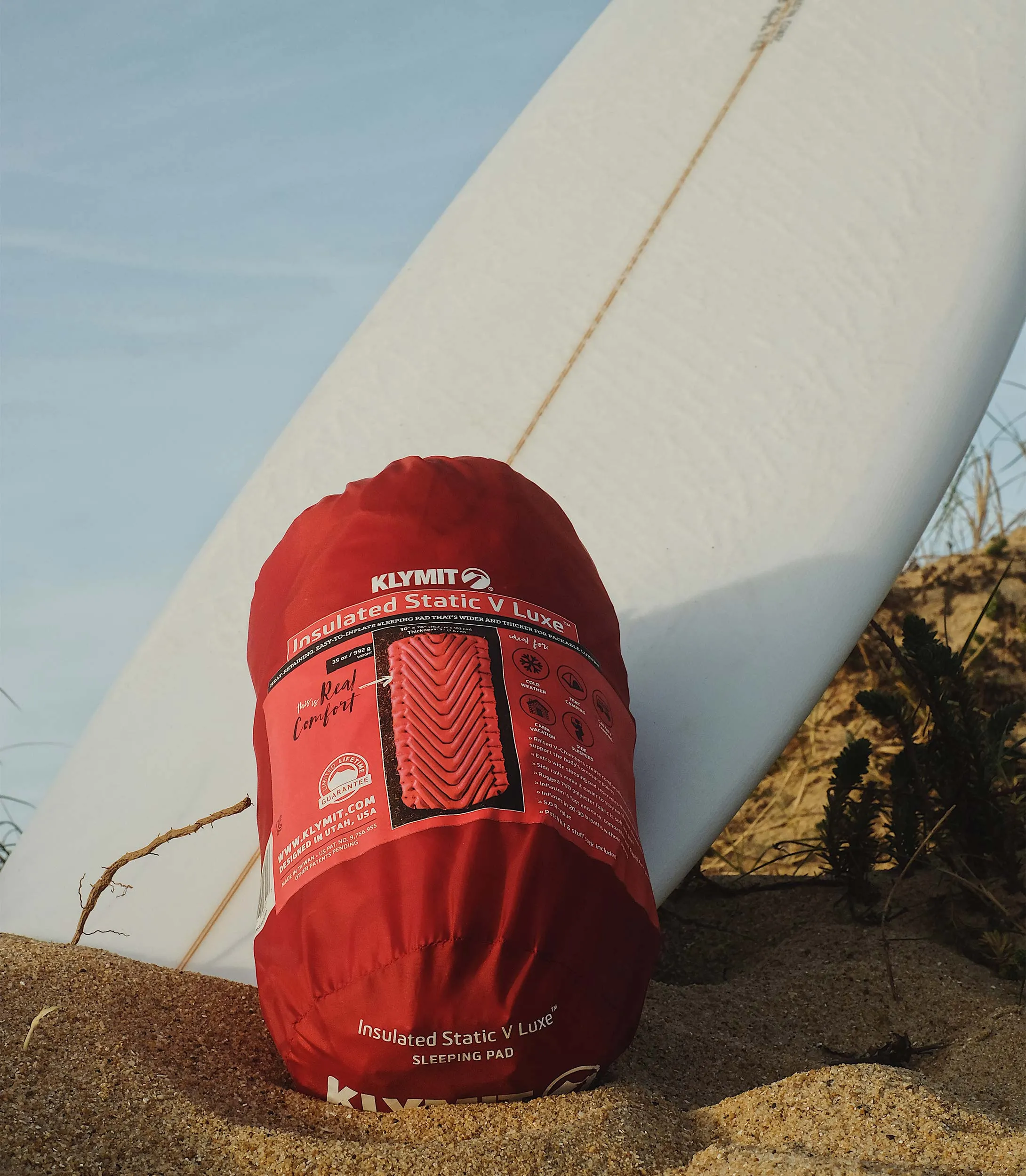 Insulated Static V Luxe™ Sleeping Pad