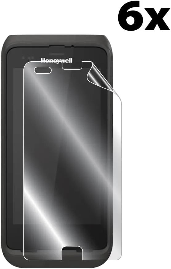 IPG Compatible with Honeywell CK3X - CK65 - CT30 XP - CT40 - CT45 - CT47 - CW45 Handheld Computer HydroGel Screen Protector 6 UNITS Invisible Guard Free Replacement HD Clear Bubble Free Protection (CT45-CT45 XP)