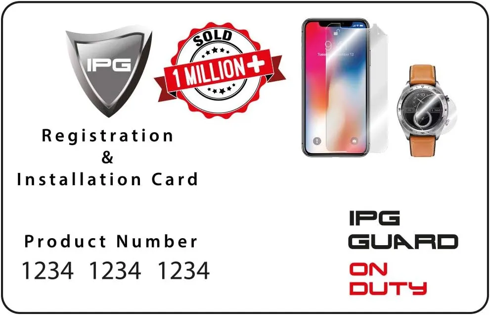 IPG Compatible with Honeywell CK3X - CK65 - CT30 XP - CT40 - CT45 - CT47 - CW45 Handheld Computer HydroGel Screen Protector 6 UNITS Invisible Guard Free Replacement HD Clear Bubble Free Protection (CT45-CT45 XP)