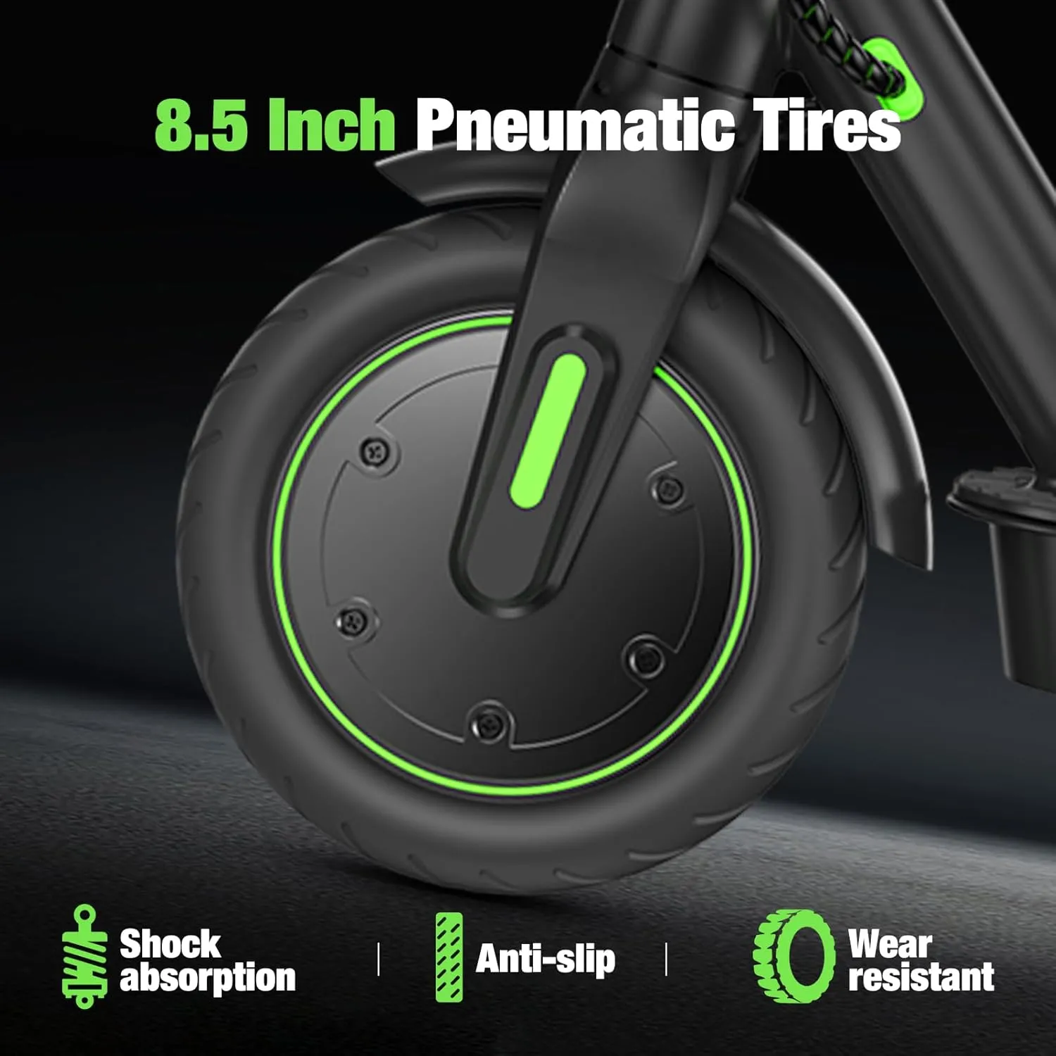 isinwheel Electric Scooter Adults, 38/22/19 Miles Long Range, 21/19MPH Max Speed, 750/500/350W Motor Escooter for Adults Commuting, Foldable E-Scooter with Turn Signal & Dual Shock Absorbers