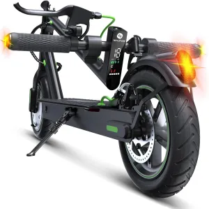 isinwheel Electric Scooter Adults, 38/22/19 Miles Long Range, 21/19MPH Max Speed, 750/500/350W Motor Escooter for Adults Commuting, Foldable E-Scooter with Turn Signal & Dual Shock Absorbers