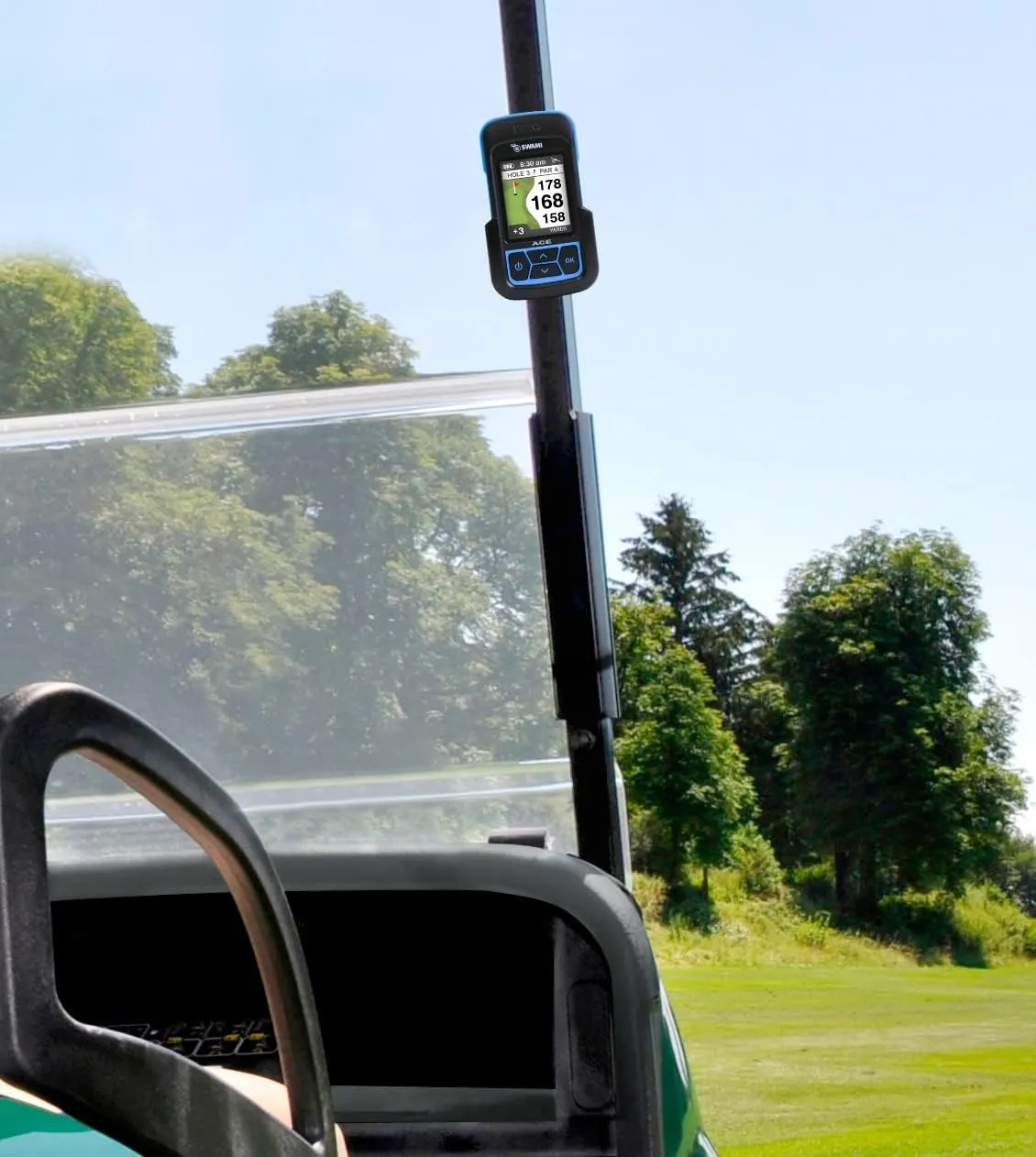 IZZO Golf Swami Ace Handheld Golf GPS Rangefinder