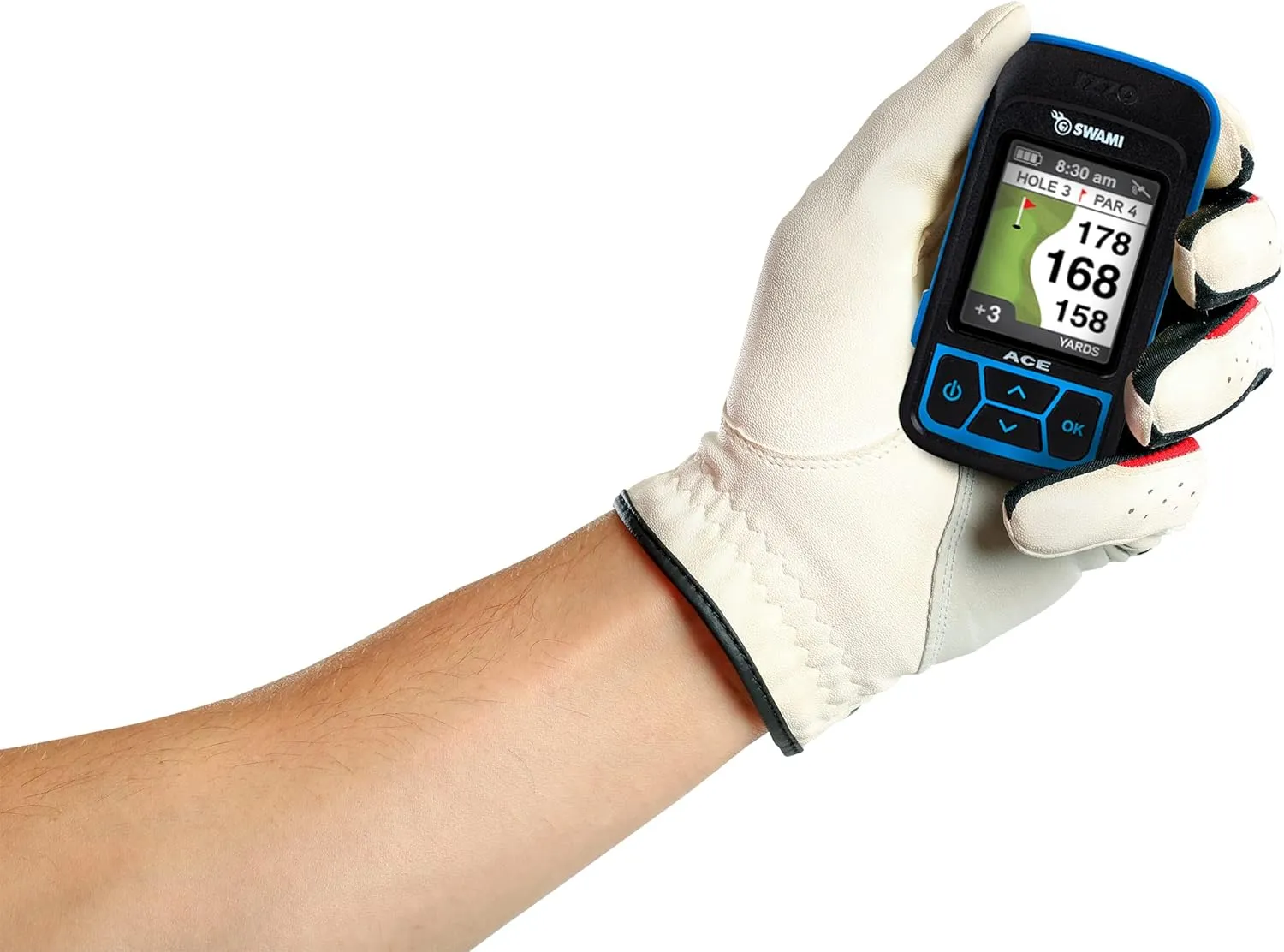 IZZO Golf Swami Ace Handheld Golf GPS Rangefinder