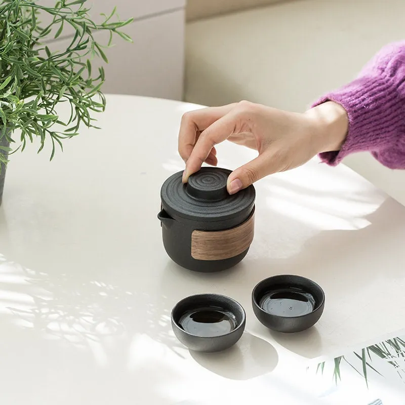 Japanese Travel Ceramic Tea Cup