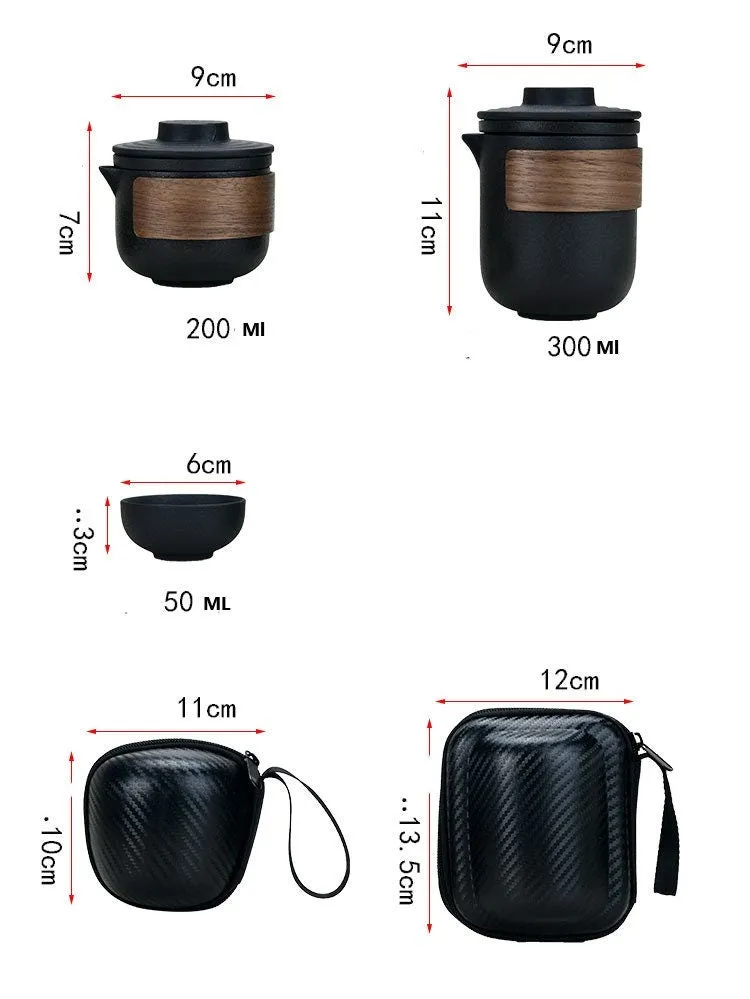 Japanese Travel Ceramic Tea Cup