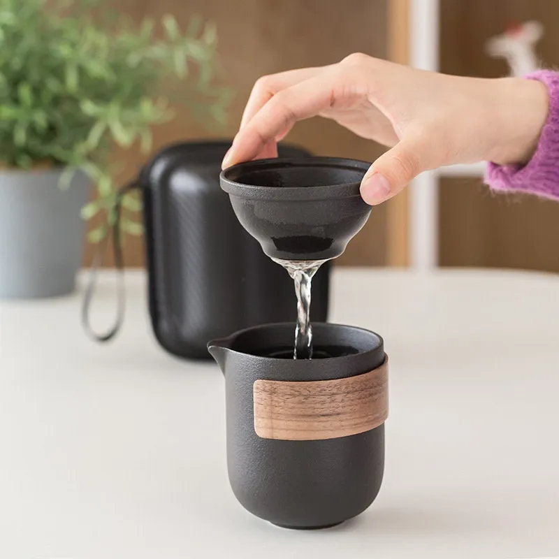 Japanese Travel Ceramic Tea Cup