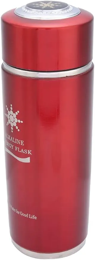 Jonlaki Hydrated Water Bottle, Water Generator Energy Water Bottle Portable Nano Balance Bottle Nano Cup Nano Energy Bottle Smart Water Bottle for Outdoor Gym Fitness (Red)