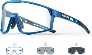 KAPVOE Photochromic Cycling Glasses Men Mountain Bike Sunglasses Women Clear MTB Sports Goggles Bicycle Triathlon K180