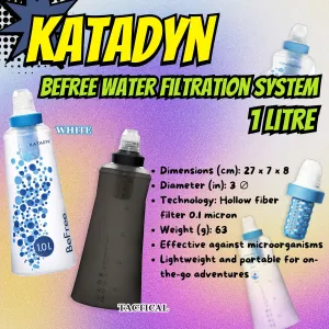 KATADYN BEFREE WATER FILTRATION SYSTEM 1L