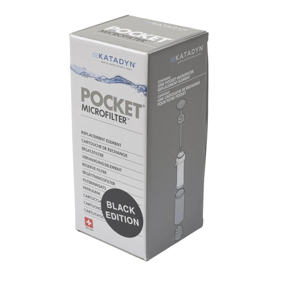 Katadyn Pocket original ceramic cartridge replacement kit spare parts set NEW